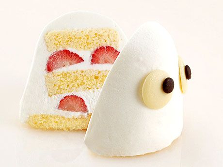 コロンバンで「ハロウィンフェア」−愛らしい「おばけショートケーキ」再登場